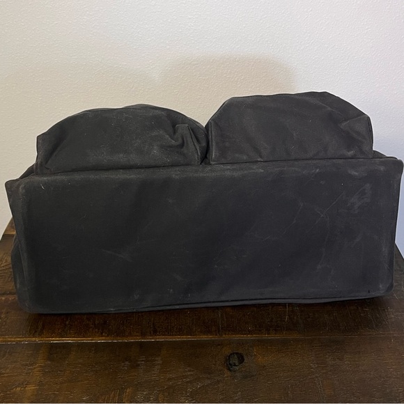 Filson 48hr Tin Cloth Duffel Bag Trolly Strap Bridle Leather Timeless Unisex - Picture 13 of 16